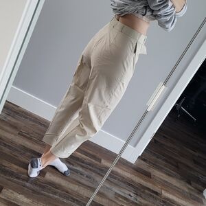 Vintage 70s 80s High Waist Khaki Pants